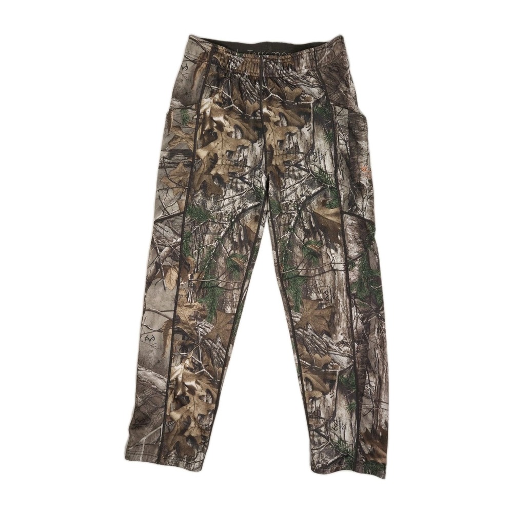 Terramar Realtree Camo Hunting Fishing Field Camp Fleece Pants Mens Large